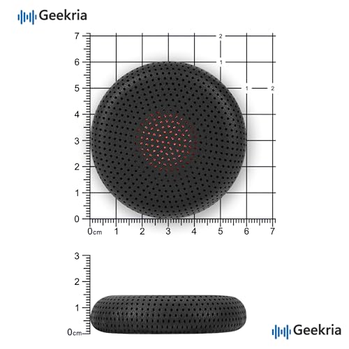 Image of Geekria Replacement Ear Pads for Koss Porta Pro, PP / KPH40 / KSC35 / KSC11 / KSC17 / KSC75 Headphones Ear Cushions, Repair Parts (Black)