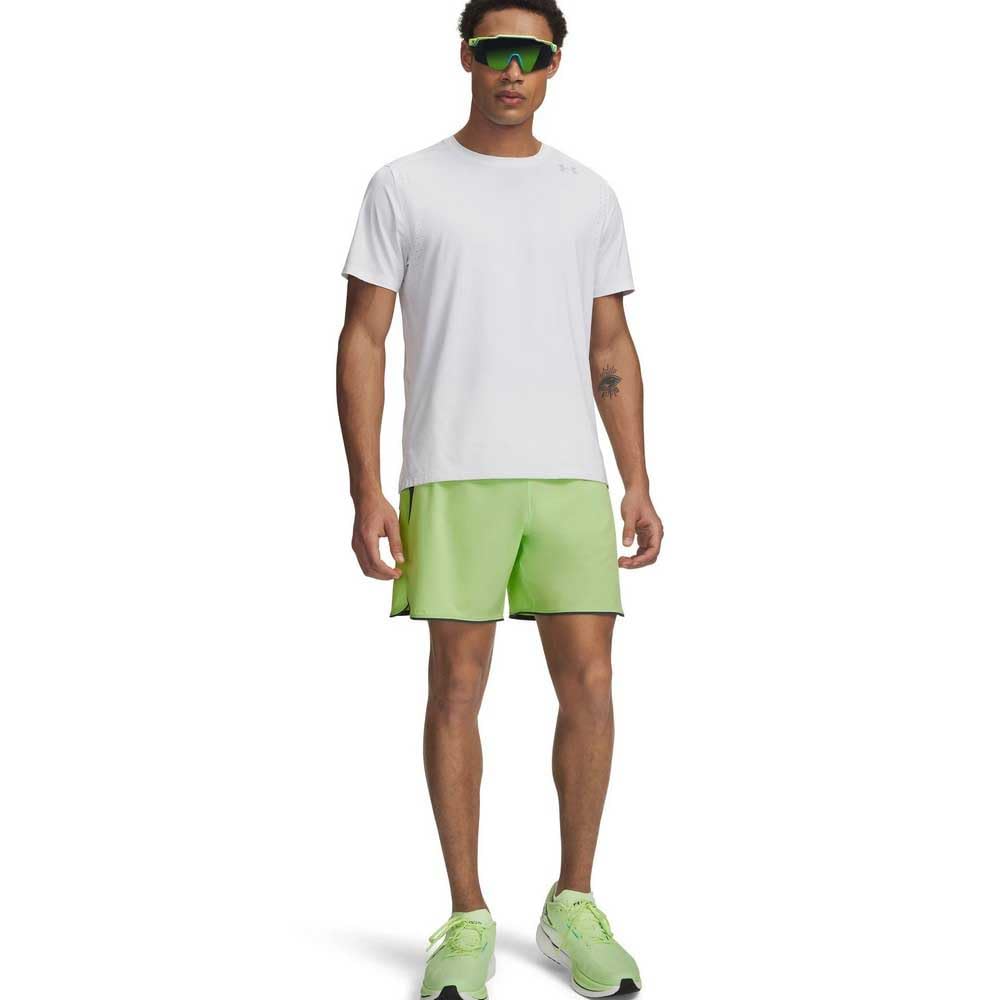 Under Armour Velociti Pro 7In Short de Running Hommes Vert Fluo - lumoslime/Reflective S