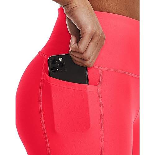 Image of Under Armour Womens HeatGear Armour High Waisted Pocketed No-Slip Leggings