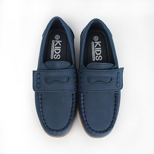Hawkwell Kids Boys Loafers School Casual Boat Shoes(Toddler/Little Kid)4