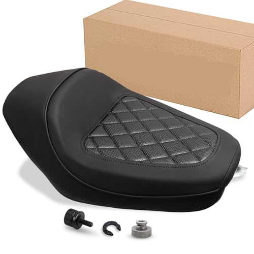 Asiento de moto Rider negro con acabados premium para modelos Roadster y SuperLow