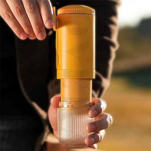 Buy overa Portable Espresso Coffee Machine, Manual Portable Coffee Machine for Campervans