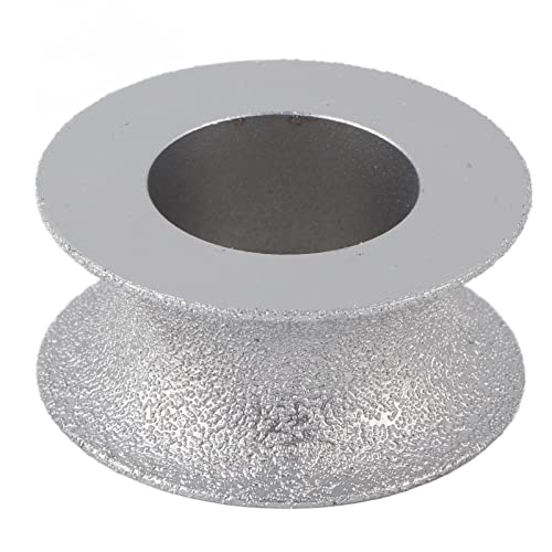 Joyzan Meule Diamantée Brasée, Concave Grinding Wheel Meule à Pierre Humide et Sèche Disque Abrasif Concave Meuler Quartz Artificielle Outil Convient...