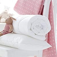 Value Comfort Home Luxury Nursery Baby Toddler Junior Cot Bed Anti-Allergy Super Soft Microfibre Feels like Down Duvet Quilt or Pillow