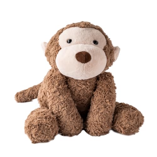 24" 3.2 Pounds Monkey Cute Weighted Stuffed Animals,Sensory Comfort Plush Throw Pillow Toy,Monkey Plush Toys for Stress Relief, Kawaii Plushies Hugging Toy Stuffed Monkey Gifts for Kids & Adults.