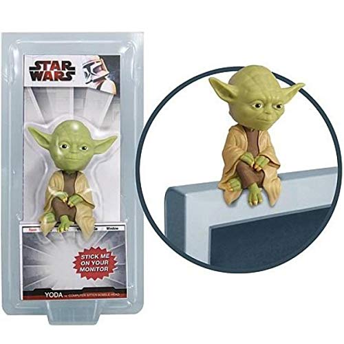 Preisvergleich Produktbild Funko 9890 Bobble Head Star Wars Yoda 10cm Computer Sitter / Maskottchen