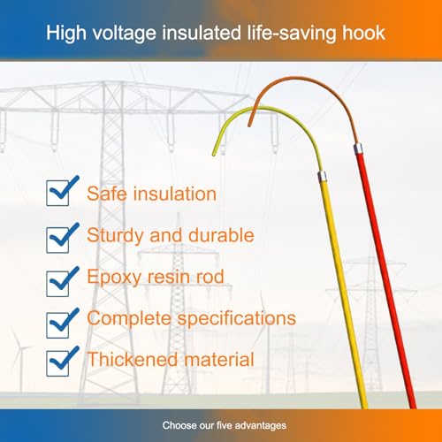 Crochet de sauvetage isolé haute tension pour la sécurité des électriciens - 3