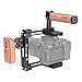 CAMVATE Universal Adjustable Camera Cage Fit for Right Handle and Left Handle Camera(Only Come with Left Handle Grip) - 1726