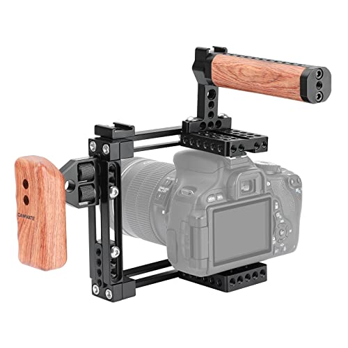 Image of CAMVATE Adjustable Camera Cage Fit for Right Handle and Left Handle Camera