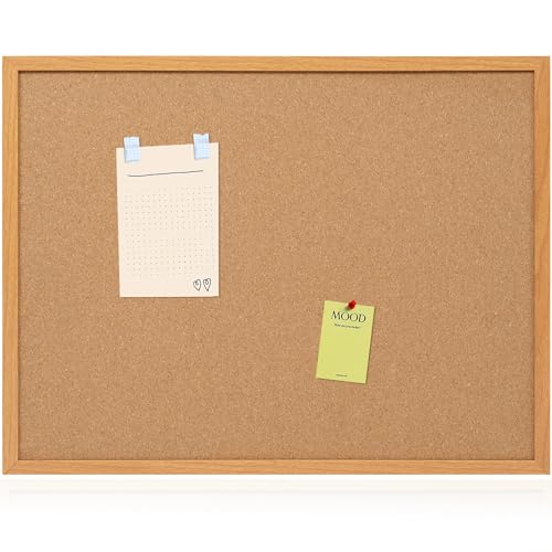 Board2by Wood Framed Cork Bulletin Board 24x36