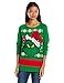 Hybrid Apparel Women's Dr. Seuss the Grumpy Grinch Christmas Sweater