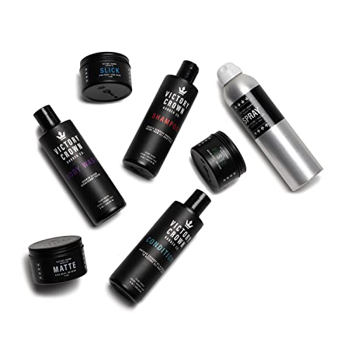 Victory Crown Sea Salt Spray - 7 Ounces - Volumizing And Texture Spray For Hair - Thickening Volumizer For Straight And Curly Hair - Get Definition Without Stiffness Or Greasiness #TOP7