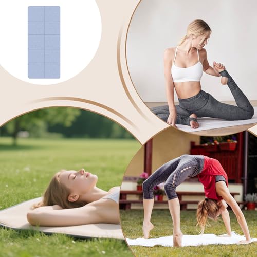 Esterilla de yoga antideslizante de 6 mm para ejercicio portátil 3