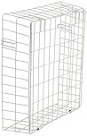 Rosewood Men Protective Steel Wire Letter Box Post Guard, Grey, One Size