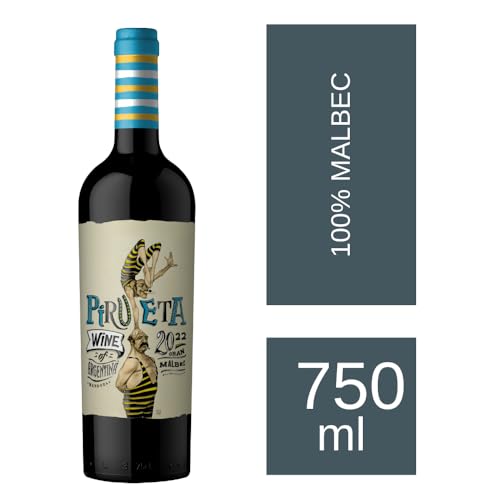Vinho Fino Tinto Argentino Pirueta Varietal Malbec 750ml