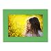 BOJIN 8x8 Picture Frames Made to Display 6x6 Pictures with Mat and Wooden Square Photo Frames for Wall Hanging or Table Top (Mat Included) - Log