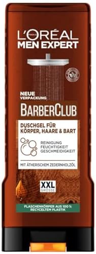 L'Oréal Men Expert Barber Club Żel pod Prysznic, Wielokolorowy, 400 ml