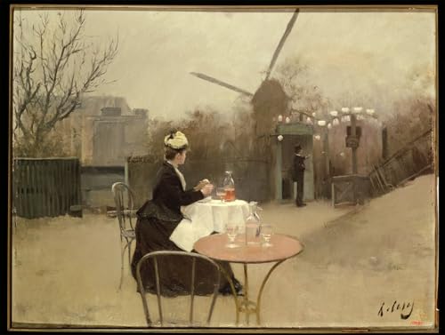 Tableaux posters impression toile décoration maison salon chambre Ramon Casas 60x90cm