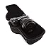 GOSCOPE ALPHA GO CASE - compact hard shell case compatible with SONY ALPHA a5100, a6000, a6100, a6300, a6400, a6500, a6600, a7c, ZV-E10, Camera Body w/Lens Sizes 10mm-105mm [FITS CAMERA & LENS]