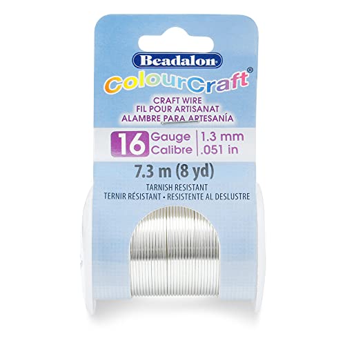 Beadalon 185B-016 Colourcraft Wire, 16 Gauge / 1.30 Mm cover