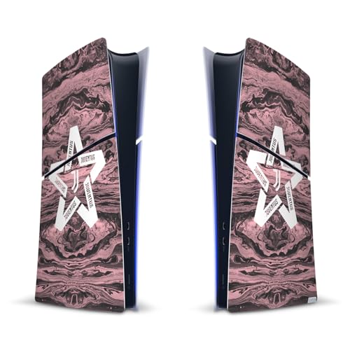 Skin PS5 Slim Digital Edition autocollant vinyle Juventus marbre