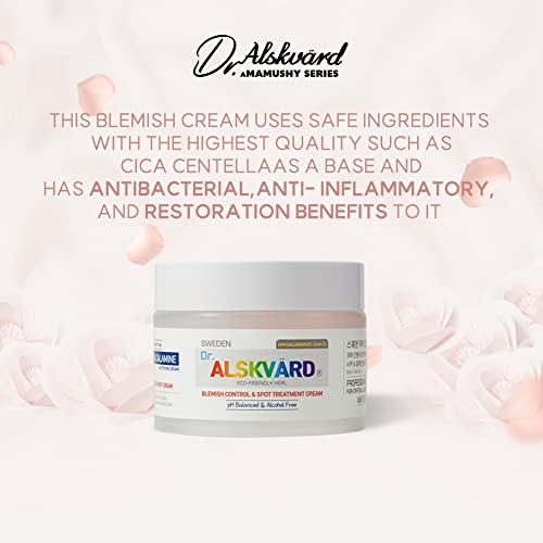 Alskvard Derma Blemish Moisturizing Cream For Blemish Acne & Spot Care Cica Cream | Korean Face Moisturizer For Sensitive Skin | Korean Moisturizer For Face | Acne Moisturizer For Face #TOP3