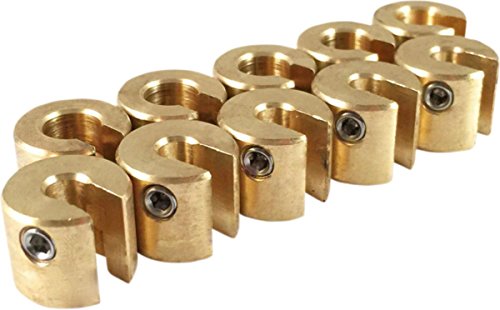 No-Mar Spoke Wheel Weight 1/2 oz. Brass (10 pack)