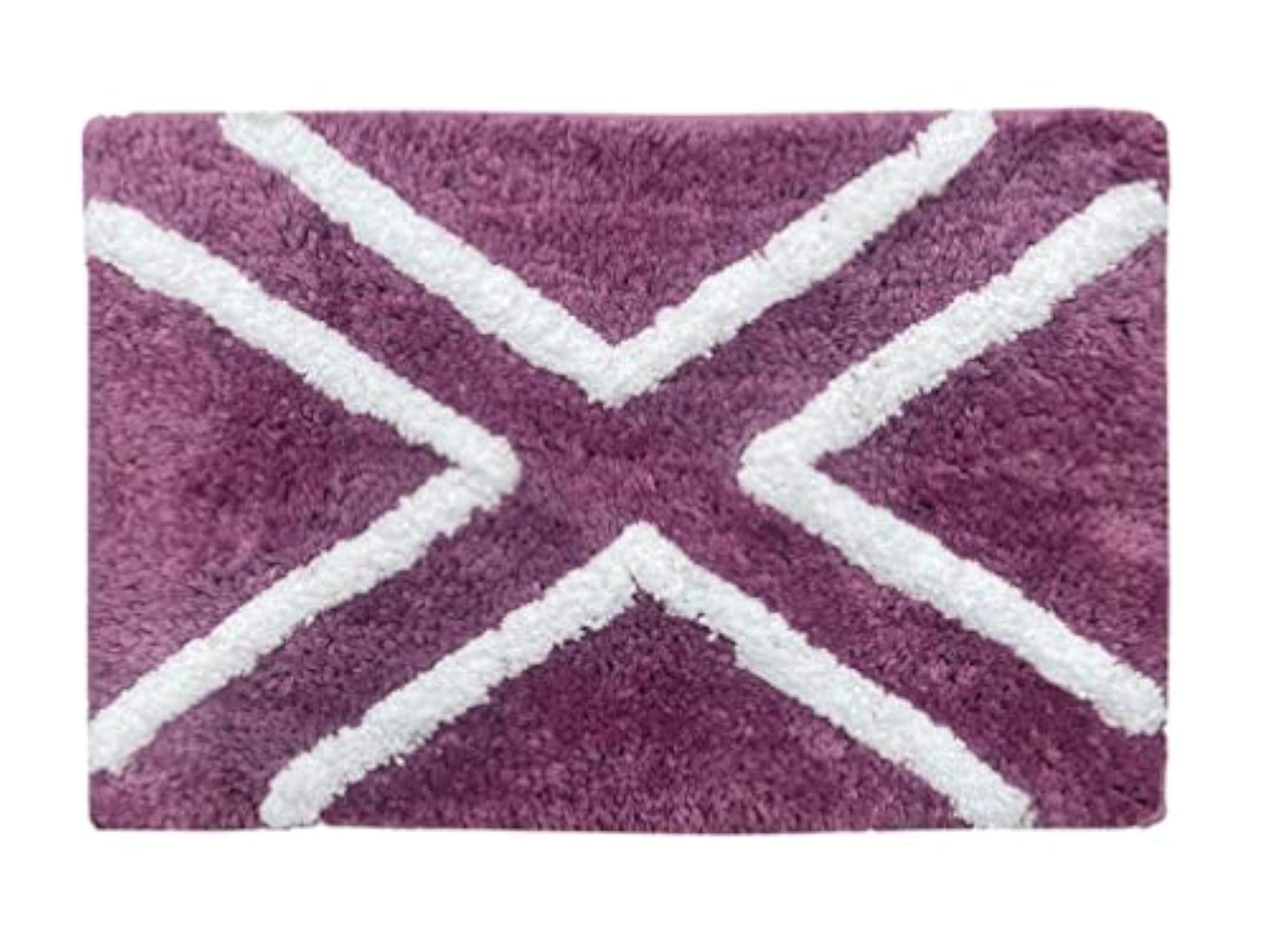 Glorious Super Soft Microfiber Abstract Designer Anti Slip Bathmat - BM32
