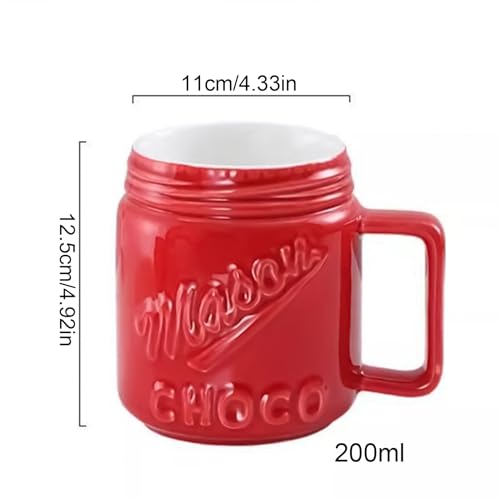 Taza de fondue de chocolate Generisch de cerámica para postres 6