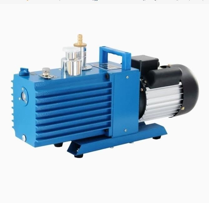 Zweistufige Drehschieber-Vakuumpumpe, 4 l/s, 0,55 kW, 1,33 Pa Vakuum, ölversiegelte Labor-Vakuumpumpe for Trocknung und Gefriertrockner(2XZ-4)