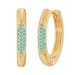 Turquiose Hoops