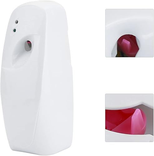 Miniatura 8 de Dispensador automático de fragancias ajustable, para el hogar, interior, montado en la pared, ambientador ajustable automático, dispensador de