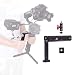 DF DIGITALFOTO Vision Hold Plate Grip Extension Rods Bar Monitor Mount Accessories Compatible with Ronin S Gimbal Setup Mounting Microphone