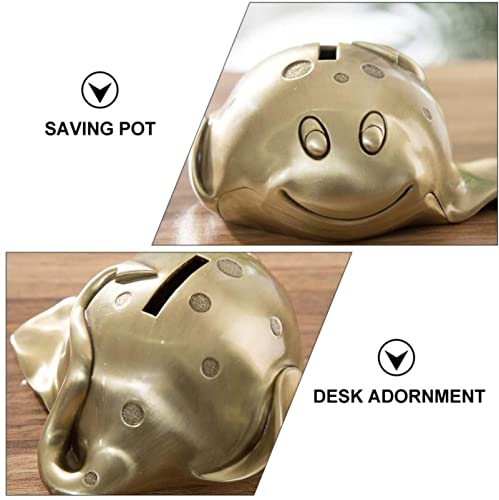 Cofrinho retrô Mealheiro Poupança Frasco Piggy Bank Figuras de Peixe Presentes de Aniversário de Nat