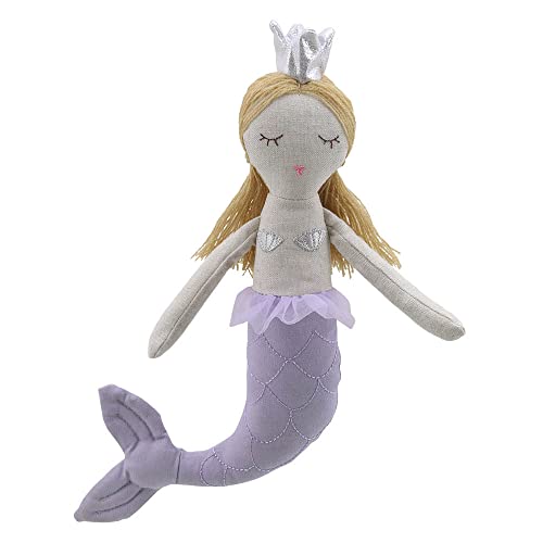 Wilberry Muñeca de Sirena de Pelo Rubio Peluche, WB001020