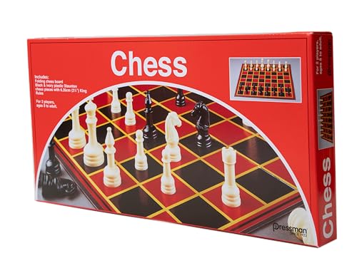 Jeu d'échecs Pressman résout le manque d'espace grâce à sa planche pliante