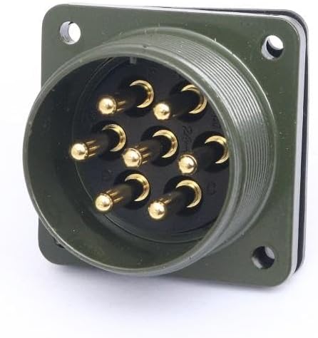 MS5015 MS3102A-24-10P 7 Core U.S. Military Standard Aviation Plug Connector Pin