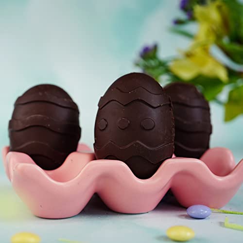Easter Egg Silicone Mold Easter Bunny Silicon Molds For Chocolate 4 Packs Egg Shaped Mold Baking Pan Resin Cake Chocolate Mold Silicone Candy Pan For Easter Party #TOP6