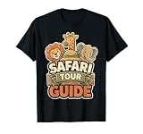 Safari Tour Guide Costume Jungle Zoo Animal Africa Halloween T-Shirt