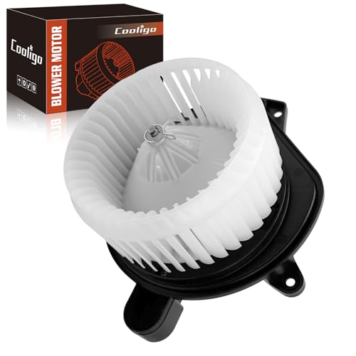 COOLIGO AC Heater Blower Motor with Fan 700217 Fit for Ford Focus 2008 2009 2010 2011, Replacement for OE# 9S4Z19805B, FO3126132