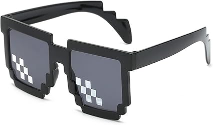 Amazon Co Jp サングラス モザイクメガネ 面白メガネ パーティーめがね パーティーグッズ クールなcosplay 眼鏡 コスプレなネットワークファッション 小物 ホビー