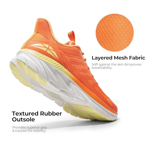 Image of ALLSWIFIT Mens Slip On Walking Shoes Running Sneakers | Comfortable, Tennis, Breathable, Non Slip, Cushion, Lightweight, Athletic, Gym, Workout, Cross Training, Fashion