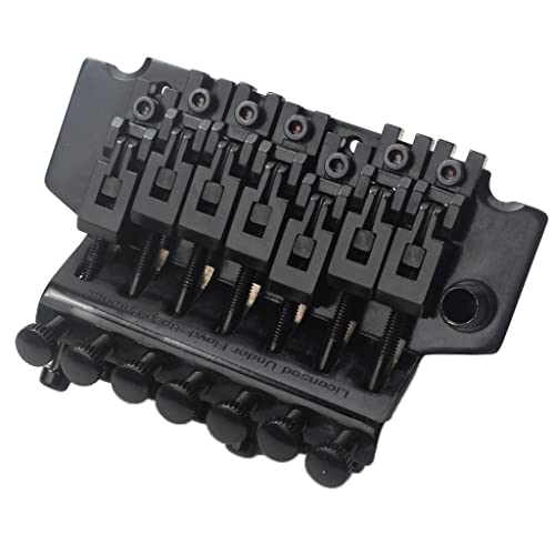 LoveinDIY Kit de ponte de tremolo duplo para guitarra de 7 cordas para acessórios de guitarra
