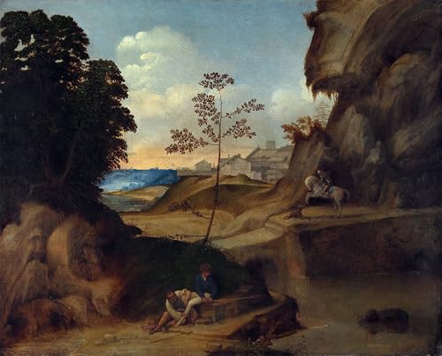 Lienzo artístico Giorgione Da Castelfranco obra clásica con nitidez alta