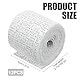 Vmxlso Gipsbinden zum Basteln, 12 Rollen Gipsbinden Babybauch, Babybauch Gipsabdruck Set, 5cm x 2,7m Gipsabdruck Babybauch Schnelltrocknend, Gips Abdruck Binden zum Basteln und Modellbau Geeignet