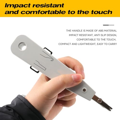 2 Stück lsa Auflegewerkzeug,lsa Plus Anlegewerkzeug,Auflegewerkzeug Netzwerk Cat 7,Netzwerkdose Aufputz Netzwerkkabelzange Werkzeuge,Elefondose Unterputz Zur Prüfgeräte Tools Multifunktionale Set