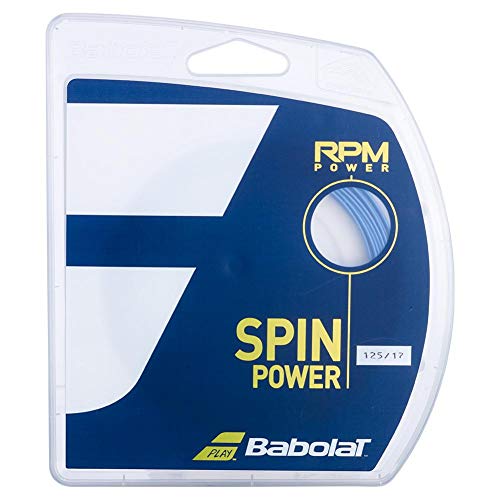 Corda Babolat RPM Power 16 1.30mm 12m Copolímero Azul - Set Individual