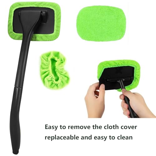 image for desin Car Windshield Cleaning Tool, Windshield Cleaner with 5 Washable