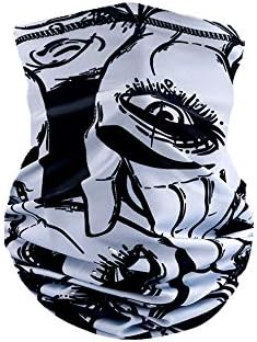 Konikit Neck Gaiter Cooling Face Covering for Men Women Summer Neck Gator Face Mask for Dust Outdoors