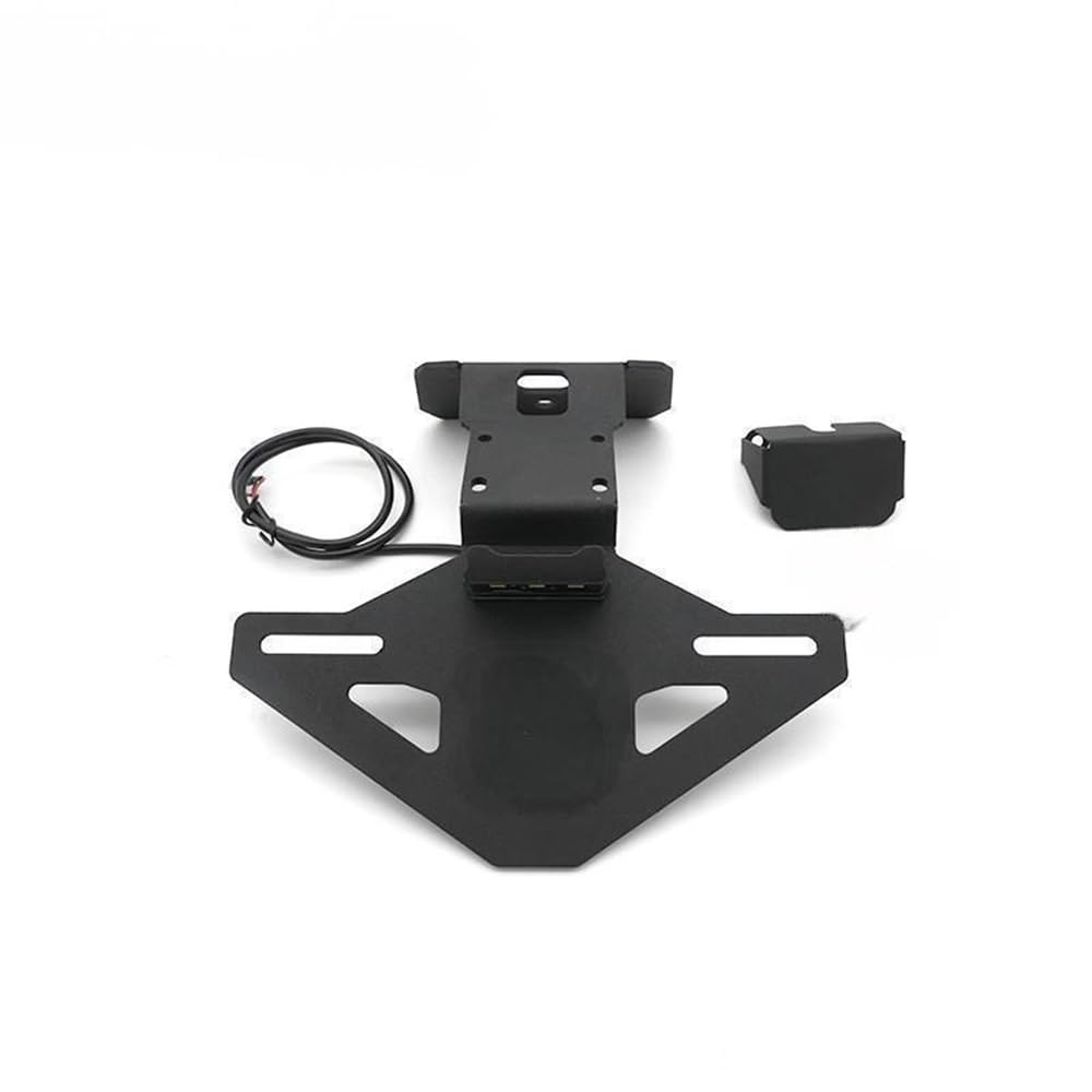 DDGBERFP For CFMOTO 675SR-R 675SRR Motorcycle Rear License Plate Frame Short Tail License Plate Frame